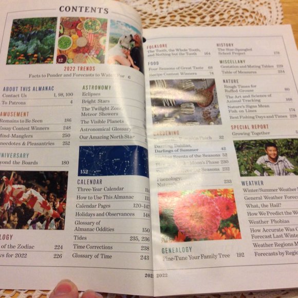 3 For $10 Book Sale! 2022 Farmer's Almanac - Picture 3 of 8